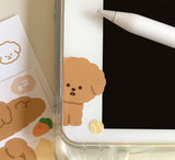 【1+1 SET】 Puppy Durable Removable Sticker