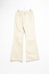 basic semi boots-cut pants(2colors)
