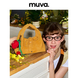 muvaトライアングル ライスボール シェイプ ミニトート 2WAYショルダーバッグ