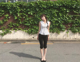 tmong sailor dot sleeveless bl