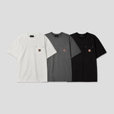 Roning パッチワーク半袖Tシャツ