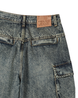 26SS ユーティリティダイイングデニムショートパンツ
