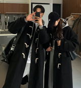  Liu Wool Overfit Duffel Coat