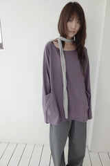 mute cotton pants (3c)