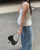 レースピンタックブラウス