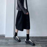 Aライン シルエット ハイストリート ツイルショーツ