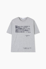 サイケ レタリング ハーフ Tシャツ
