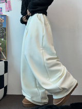 INSIDE-MINK🤍 PINTUCK BASIC LONG WIDE PANTS 🤍🖤🩶3COLOR