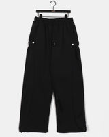 Tomong Side Snap two-Way Snap sweat Pants