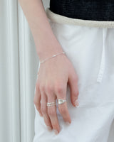 OVAL CHAIN BRACELETㅣSILVER