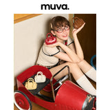 muva.ウィムジー キュート ミニ イヤホンシェイプ クロスボディバッグ