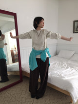 Tigre striped pants (3color)