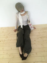 Wrap-curved pants