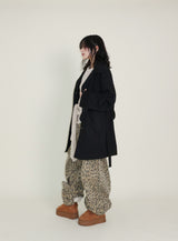 (Leopard Item)キヤヒョウ柄バルーンフィットワイドパンツ