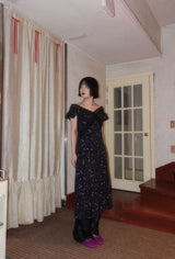 JOUJU LACE FLORAL DRESS