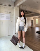 バンビスリムロングスリーブTシャツ