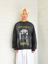 VENTIQUE ウォッシングナイトメアスウェットシャツ 1color
