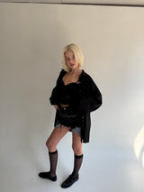 BOHEMIAN CUT-OFF SHIRT