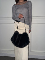 2way puppy bag black