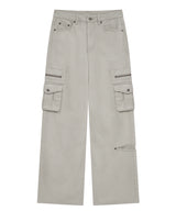 zip st pants (ivory)