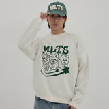 MLTSライングラフィックニット