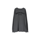 waffle lettering long sleeve