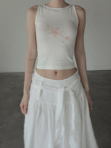 Aquarel Flower Sleeveless