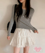 [SHOPPERMADE] Standard U-neck Long Sleeve T-Shirt (5color)