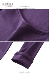 Violet Sleeveless Long Dress Cardigan Set (LONG)