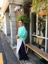 Wavy wide pants (3color)