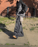 Swing Raglan Oversized Hoodie