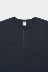 Comfort 3-Button Henley Neck (Navy)