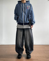 Load Snap Curved Denim Pants