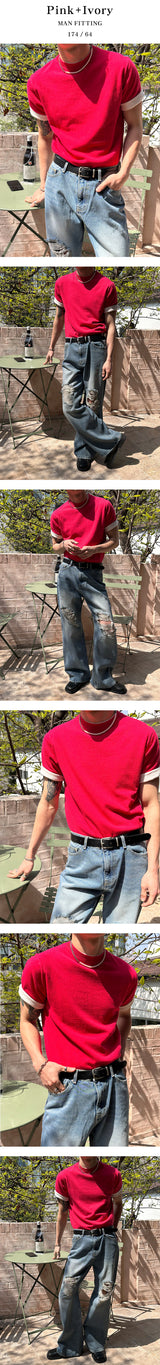 [S/S] Sun shine half knit(5color)
