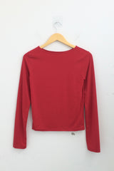 Clean neck soft t-shirt