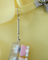 Daisy Flower 4-Compartment Keycap Keyring