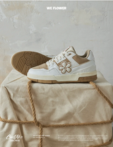 We Flower Fashionable trendy students for running retro Star style campus style  Trendy shoes