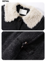 Urban Cara Milead Wool Toggle Long Coat
