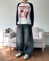 Washing Balloon Denim Pants