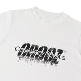 Collaboration オーバーサイズTシャツ WHITE | Creepy Nuts × CROOZ
