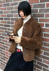 CLOUDY FUR JACKET