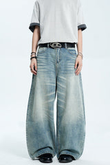 Whiskered Blue Scythe Jeans