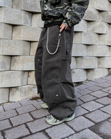 Movan peach brushed carpenter pants