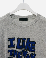 Work Printed Summer Knit