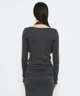 2WAY DRAPE LONG SLEEVE 