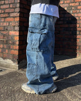 SL Military Cargo Denim Pants (2C)
