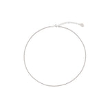 Silver 925 Flat Snake Chain Necklace