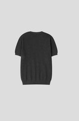 [S/S] Shoulder button half knit(4color)