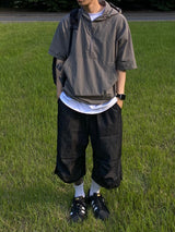 Future Nylon String Short Sleeve Anorak 3C