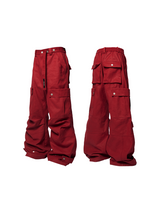 24AW ザクリサリステンスミューズツートンウォーカーガンメタルパンツ